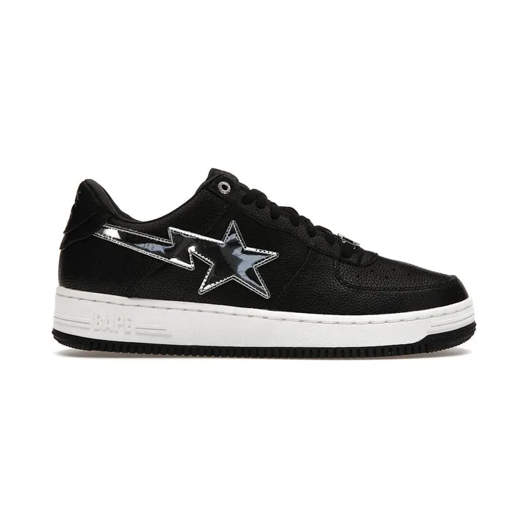 A Bathing Ape Bape Sta Black Silver (2023) (1I70-191-017)