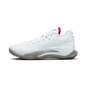 Jordan Zion 3 GS Fresh Paint “White / Cement Grey / Pure Platinum / University Red” (DV3869-106)