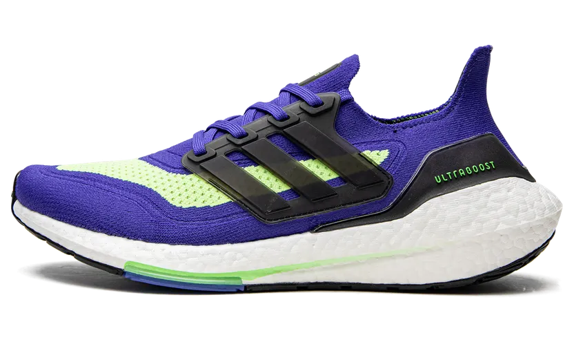 adidas Ultraboost 21 GREEN / Core Black / Screaming Green (S23873)