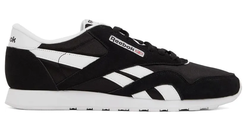 Reebok Classic Nylon Black Black/White (Other Brands Reebok)