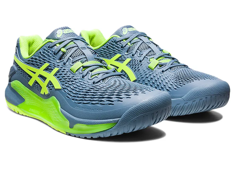 Asics GEL-RESOLUTION 9 Steel Blue/Hazard Green (1041A330.400)