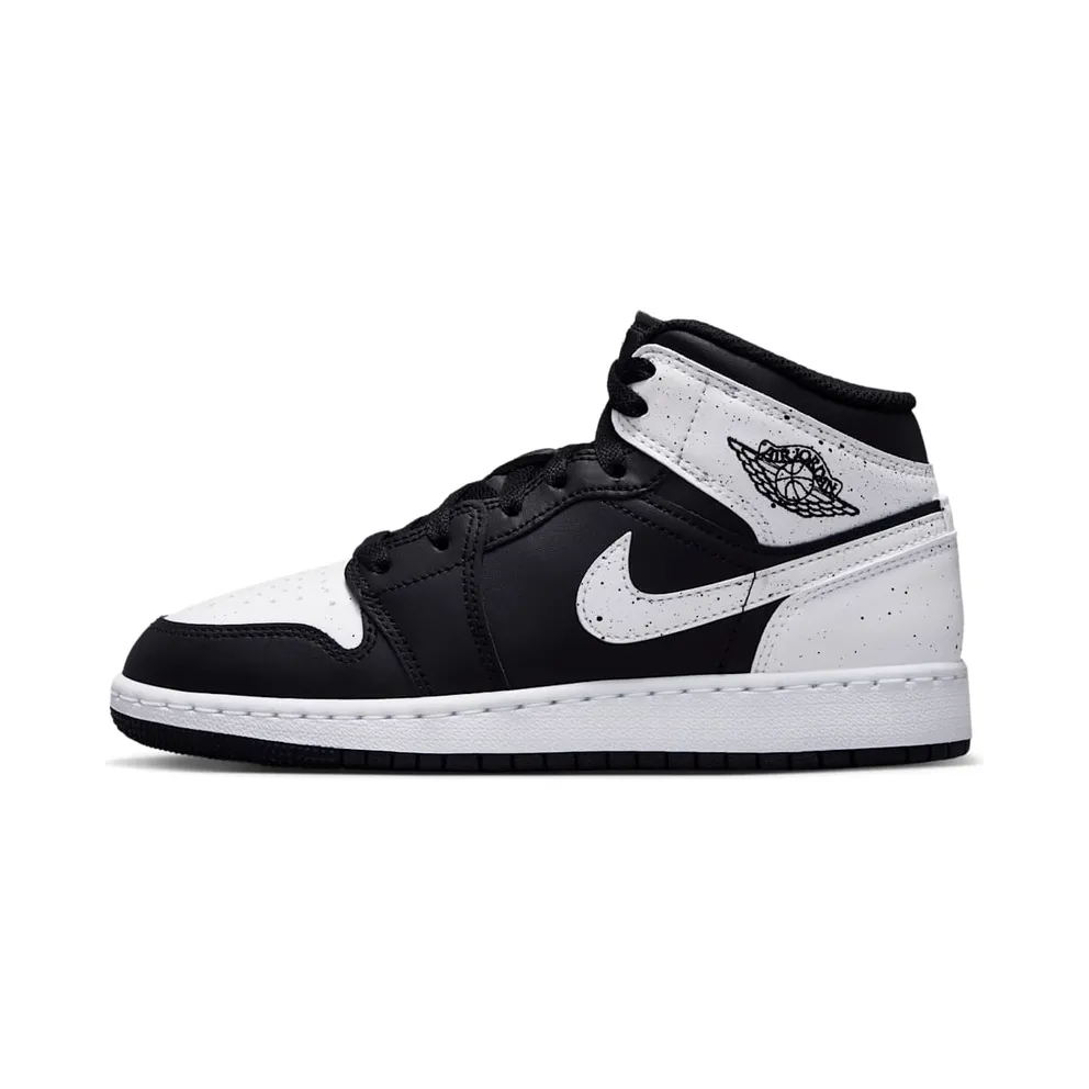 Nike Air Jordan 1 Mid “Black/Black/White” (IX3526-010)