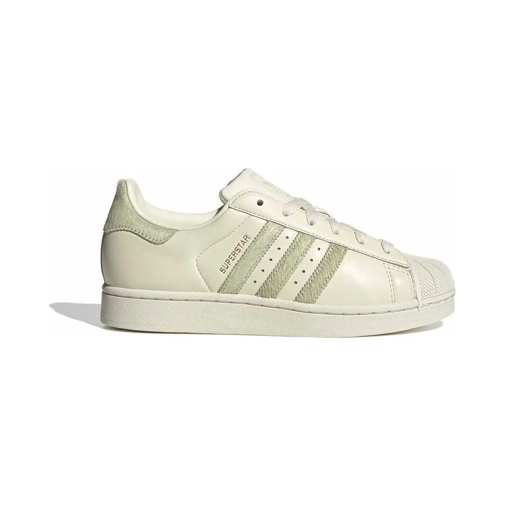 adidas Superstar II Off White Linen Green