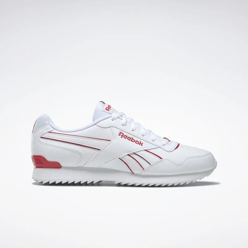 Reebok Royal Glide Ripple Clip Cloud White / Cloud White / Vector Red