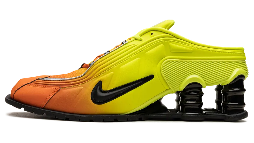 Nike x Martine Rose Shox MR4 Safety Orange/Metallic Silver/Black (DQ2401-800)