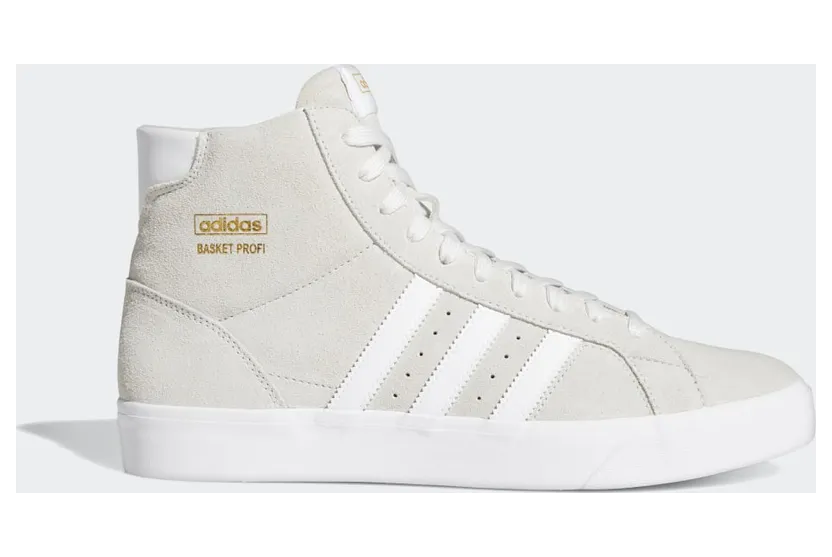 adidas Basket Profi Crystal White / Cloud White / Gold Metallic (FY7724)