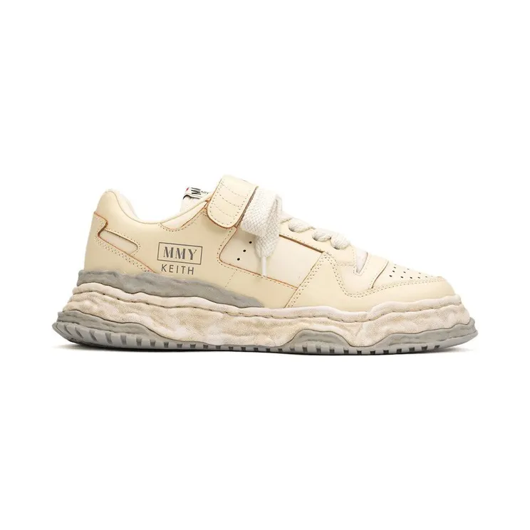 Maison Mihara Yasuhiro Keith OG Sole VL Leather Low White (A14FW708-WHT)