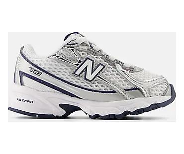 New Balance 740 Bungee Lace White Navy Silver (IZ740WN)