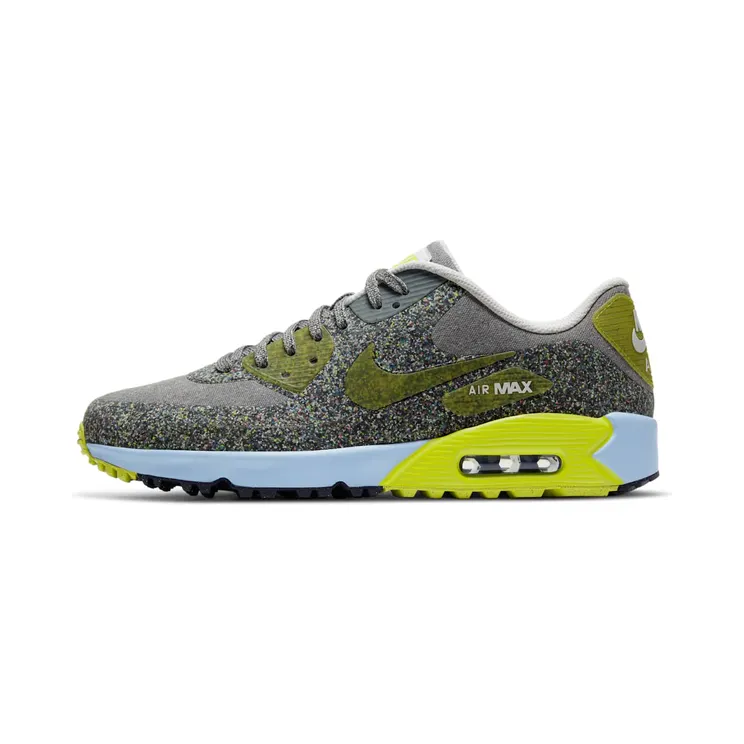 Nike Air Max 90 Golf Master’s “White / Dust / Black / Cyber” (CZ0196-124)