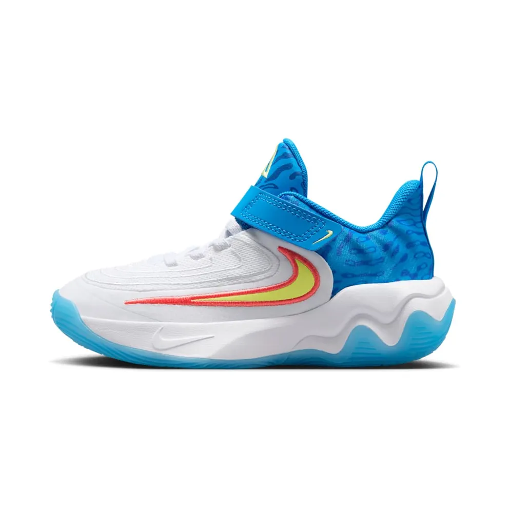 Nike Giannis Immortality 4 SE White Photo Blue Hyper Royal Light Lemon Twist (HF1182-100)