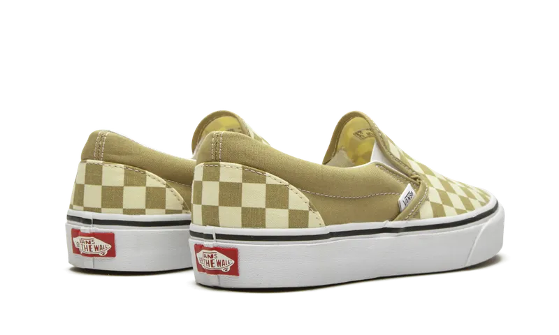 Vans Classic Slip On “Checkerboard – Cornstalk” (VN0A4BV31G9)