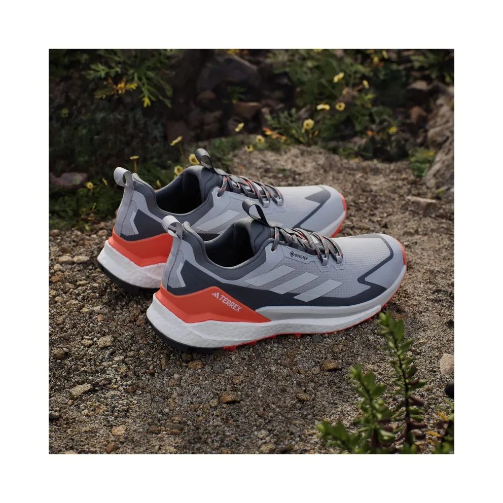 Adidas Terrex Free Hiker 2.0 Low GORE-TEX Hiking Grey Two / Grey One / Grey Five (JQ9909)