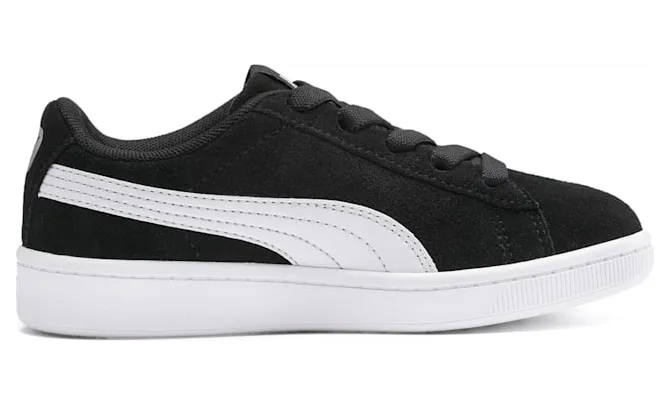 Puma Vikky v2 Suede Zilver/Zwart/Wit (370511-01)