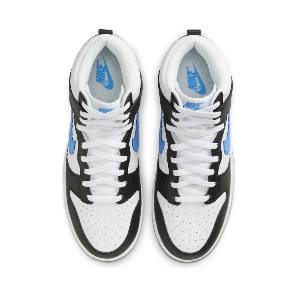 Nike Dunk High Retro FLC Black University Blue White (FJ4210-001)