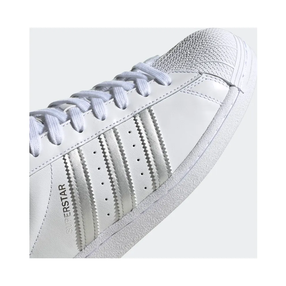 Adidas Superstar Cloud White / Silver Metallic / Cloud White (FX2329)