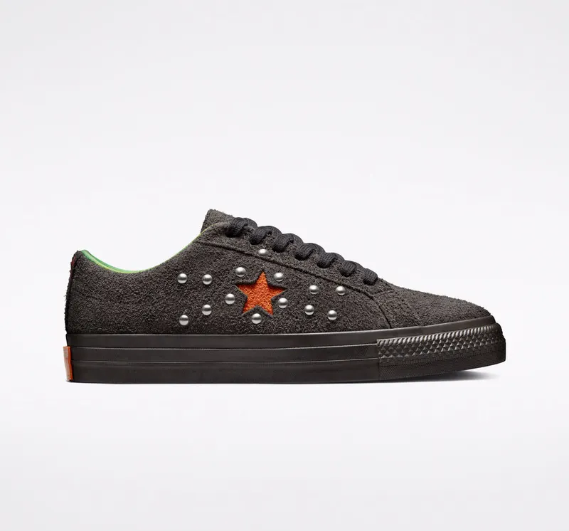 Converse Converse x Come Tees One Star Black Olive/orange Tiger/Black (A01763C)