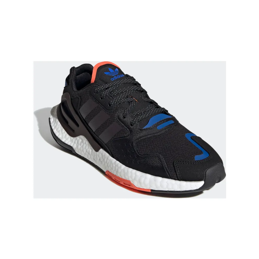 Adidas Day Jogger ‘Black Solar Red’ Core Black/Night Brown/Semi Solar Red (FW4818)