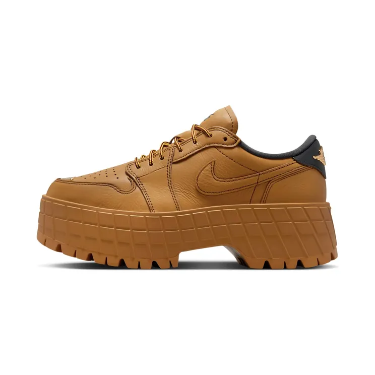 Jordan 1 Low Brooklyn “Wheat / Team Red / Metallic Gold / Anthracite” (HF3184-700)