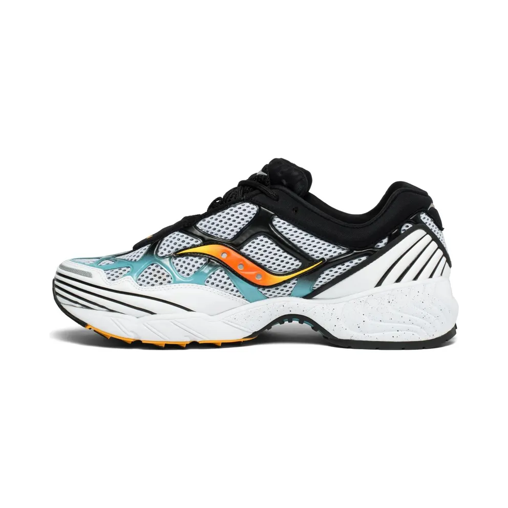 Saucony Grid Web White Multi White/Grey/Blue (S70466-1)