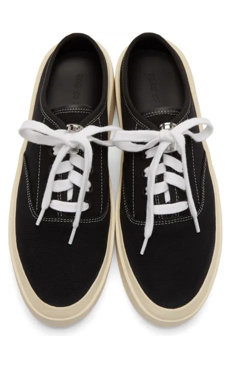 Fear of God Black 101 Backless Sneakers (6S19-7012-CAN) (4)