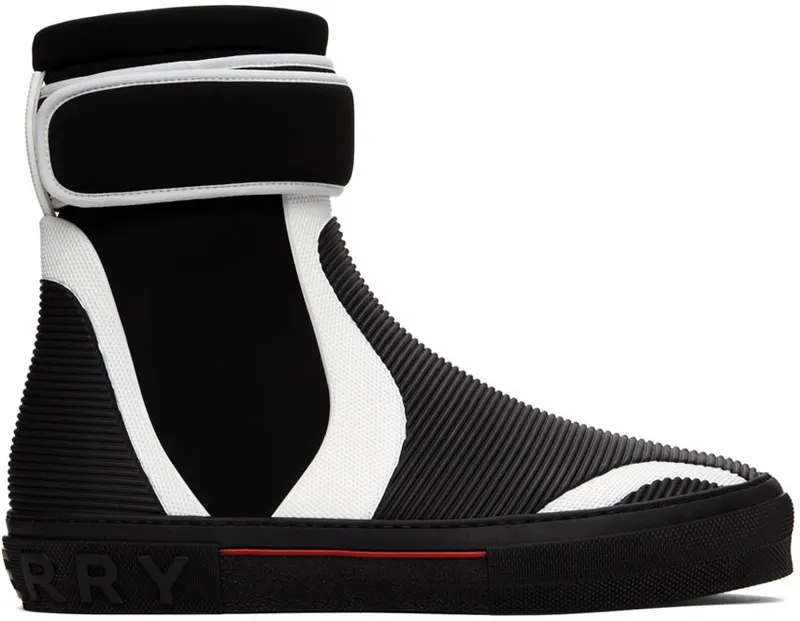 Burberry Black & White Sub High-Top (8052336)