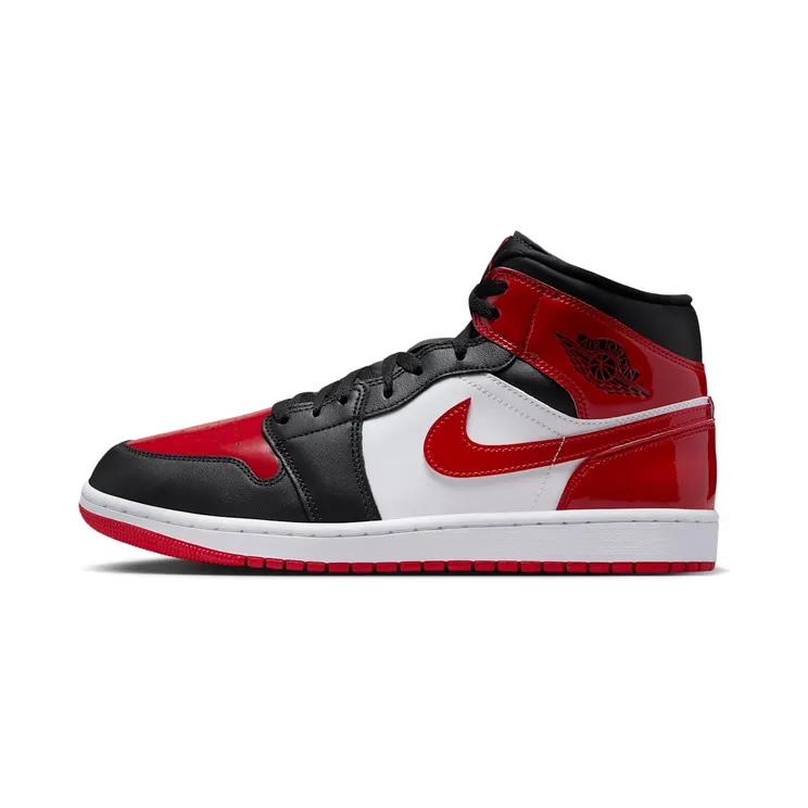 Jordan 1 Mid SE “Patent Bred Toe” (HV4091-006)