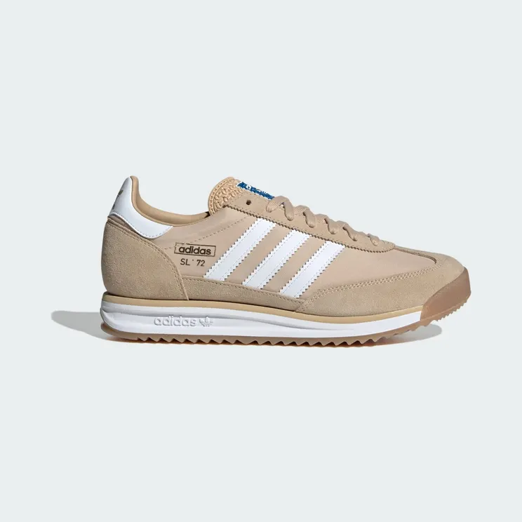 adidas SL 72 RS “Magic Beige / Cloud White / Blue Bird” (JQ9554)