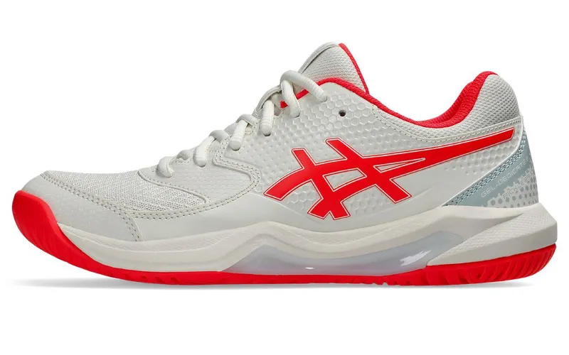 ASICS Gel-Dedicate 8 Pickleball Cream Flash Red (1042A236-103)