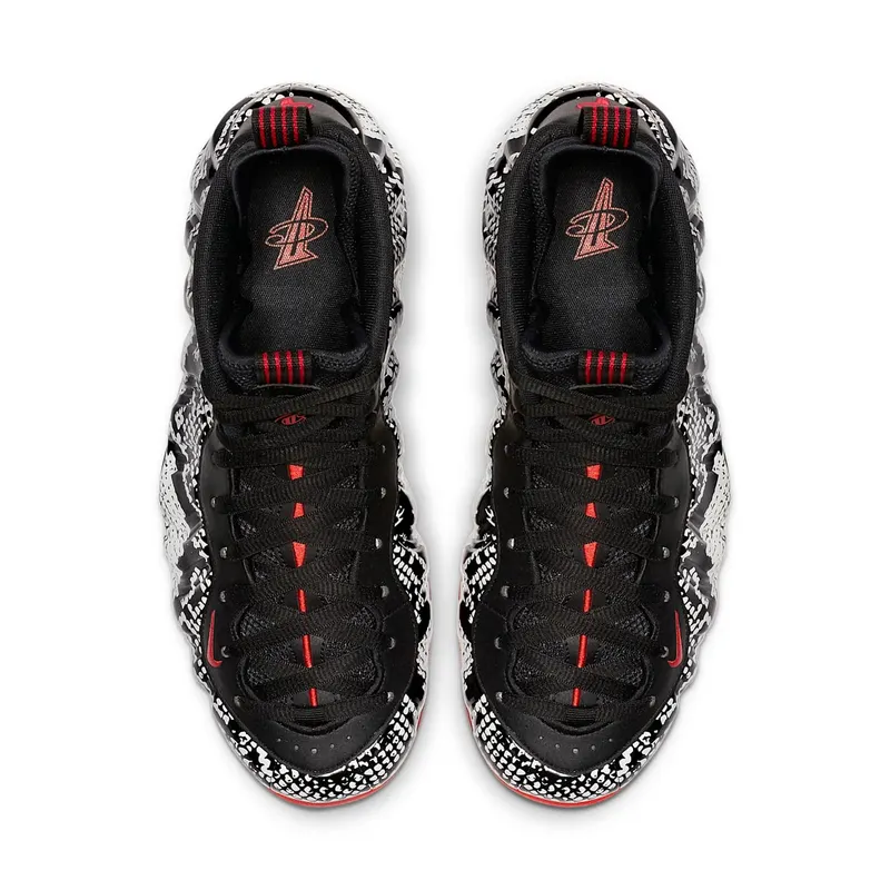 Nike Air Foamposite One Albino Snakeskin Sail/Habanero Red-Black (314996-101)