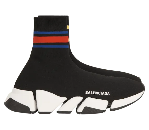 Balenciaga Speed 2.0 Black Stripe (674617W2F601467)