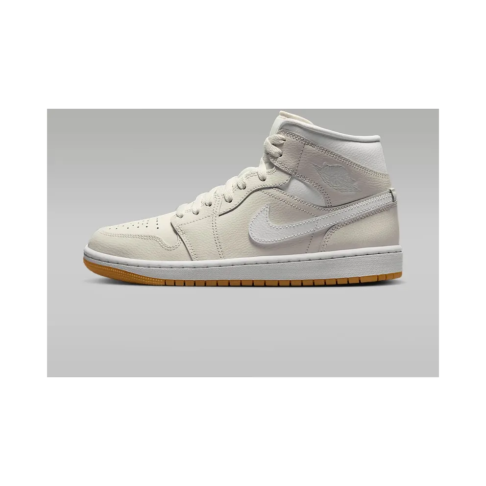 Jordan 1 Mid “Phantom Gum” (BQ6472-021)