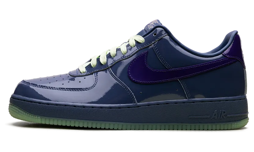 Nike Air Force 1 Low “Patent Leather Mystic Navy Grape Ice” (IO4489-400)