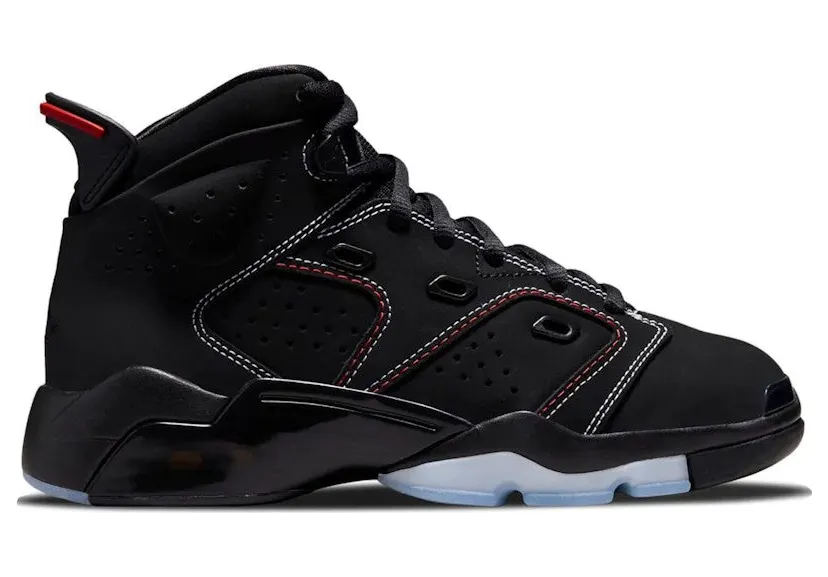 Jordan 6-17-23 Black White Red Contrast Stitching (DM1159-003)