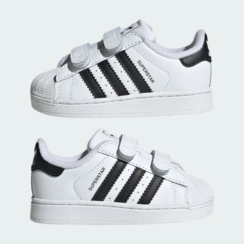 Adidas Superstar II Comfort Closure Kids Cloud White / Core Black / Cloud White (JI3990)