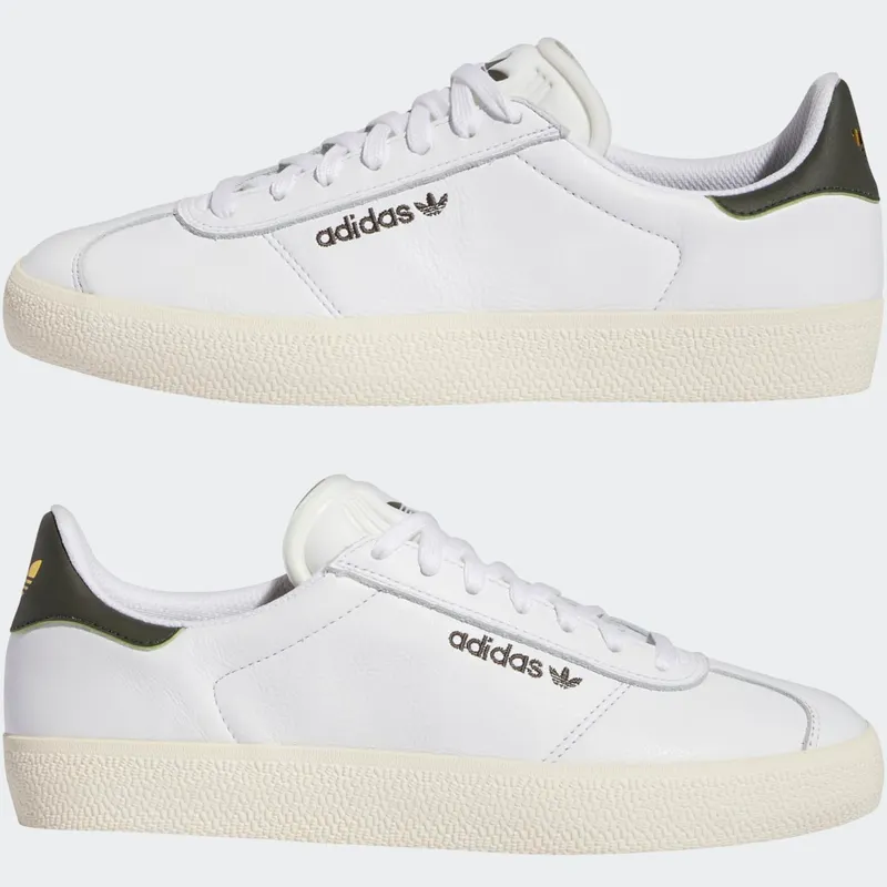 Adidas Gazelle ADV Cloud White / Cloud White / Shadow Olive (GW3139)
