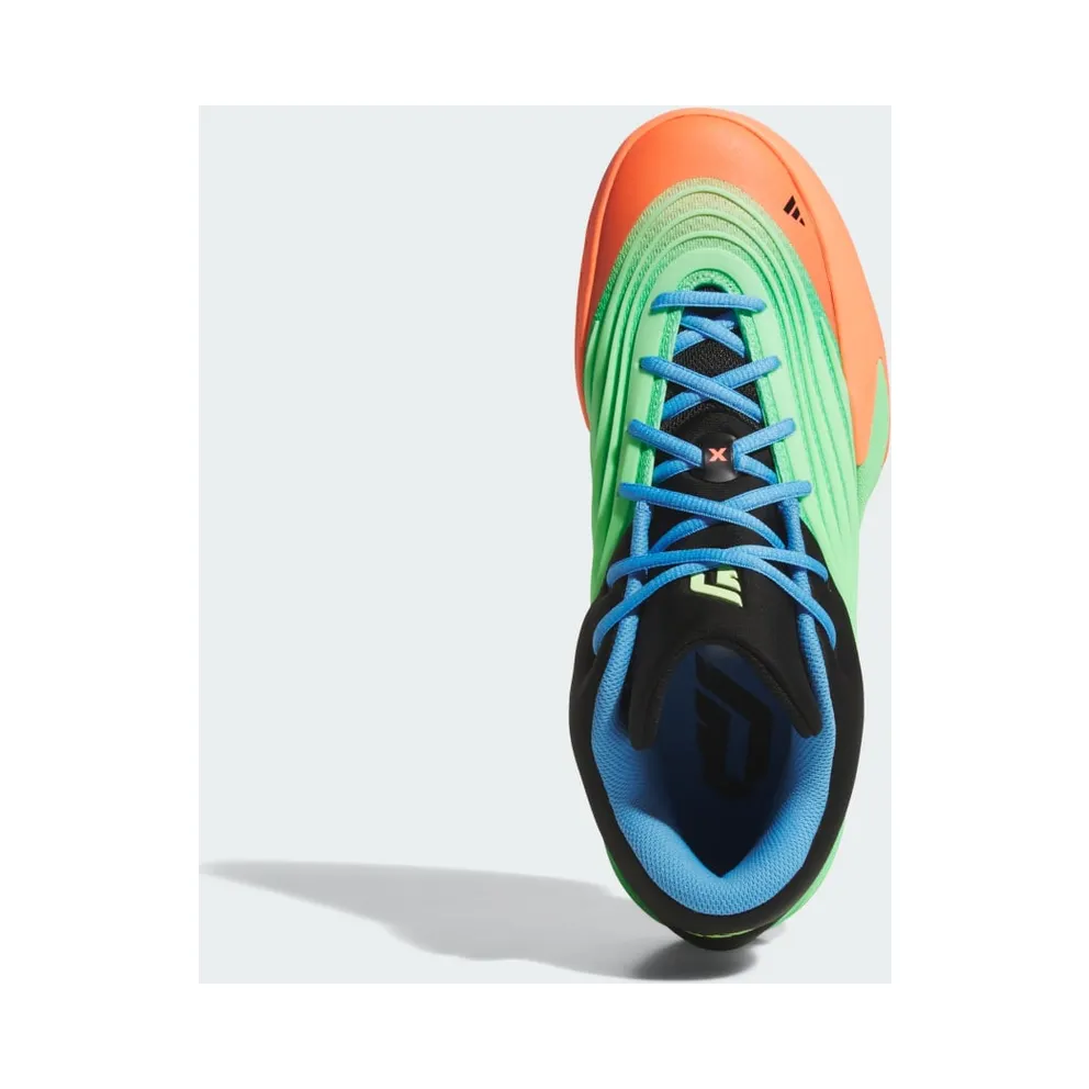 Adidas Dame X Lime Burst / Signal Coral / Blue Burst (KI5949)