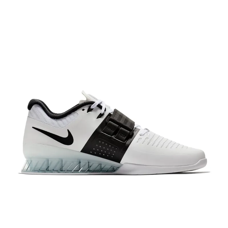 Nike Romaleos 3 White Black Clear Sole (852933-101)
