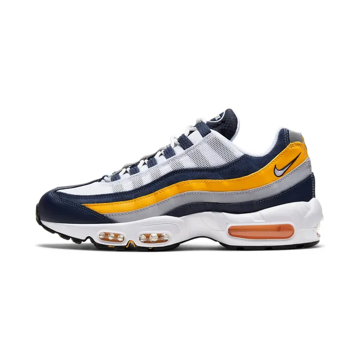Nike Air Max 95 Michigan “Midnight Navy / University Gold / Wolf Grey / White” (CZ0191-400)