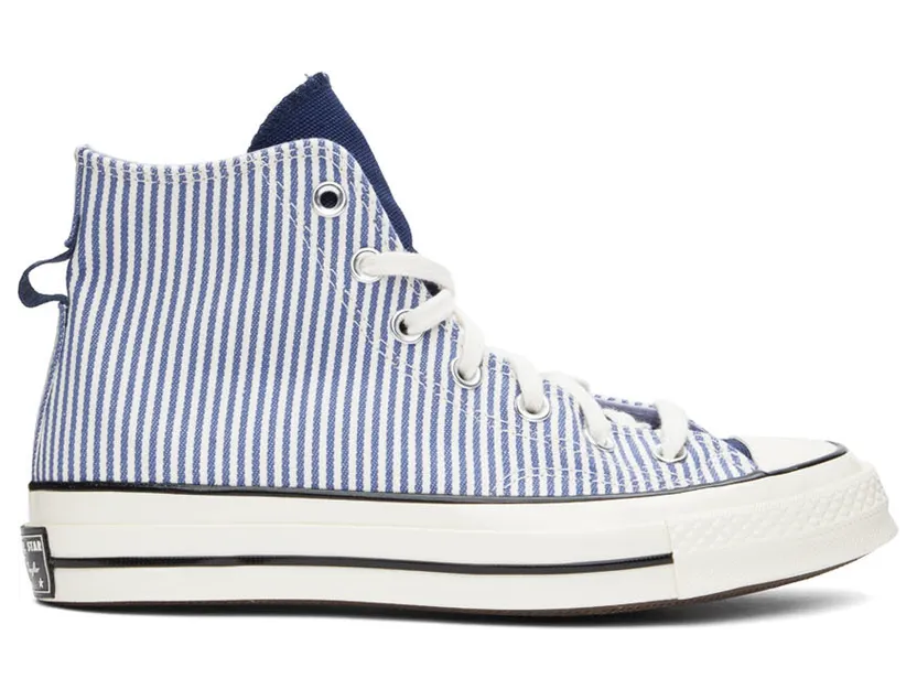 Converse Chuck 70 Crafted Stripe Washed Indigo/egret/zwart (A00472C)