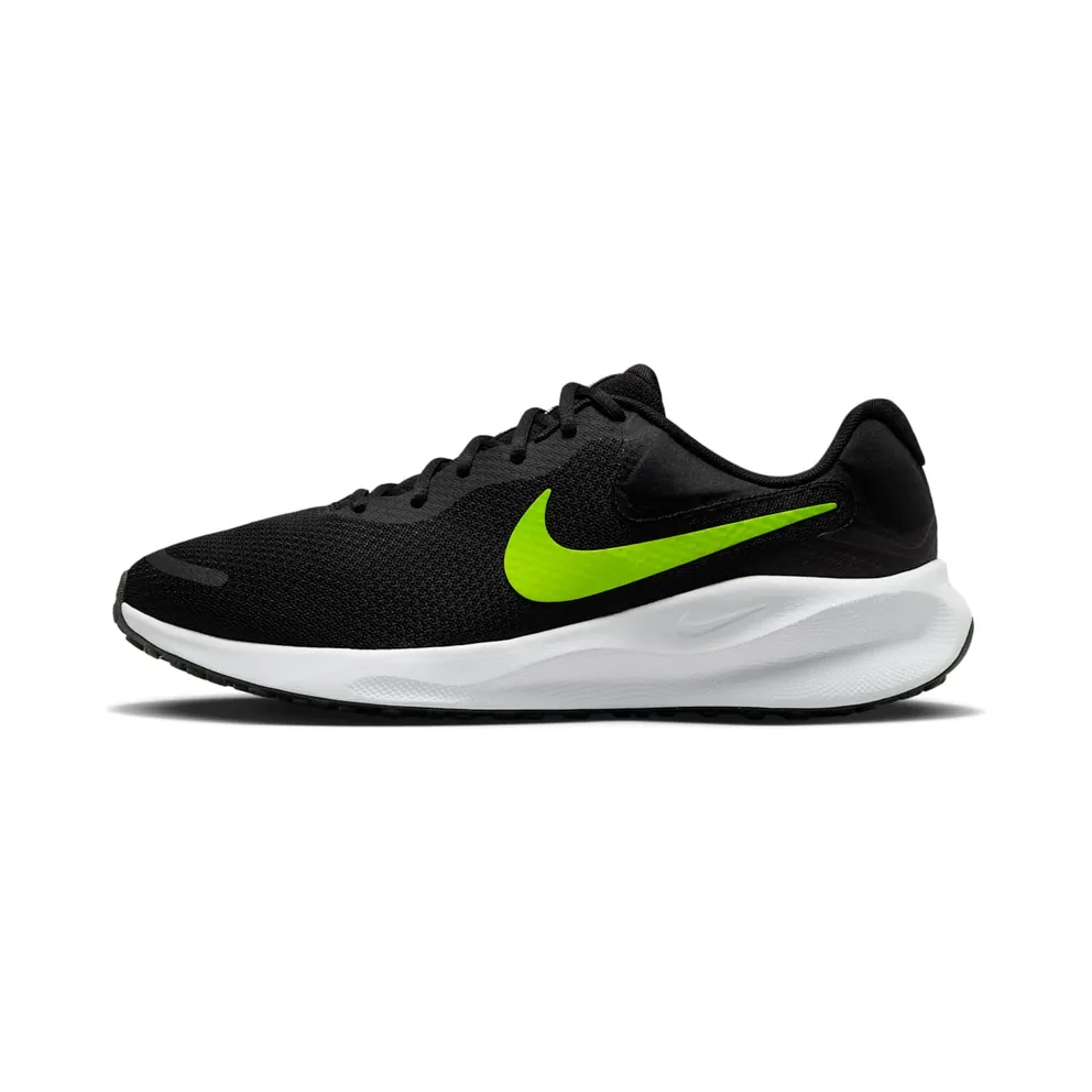 Nike Revolution 7 Black White Volt (FB2207-010)