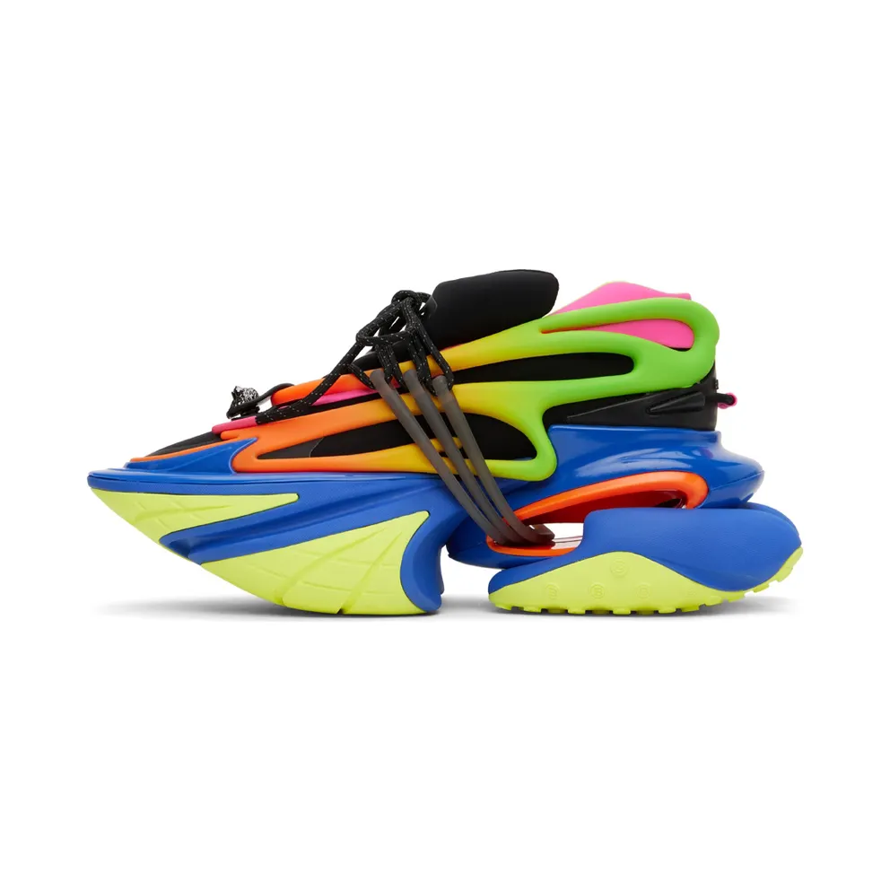 Balmain Multicolor Unicorn Low-Top (YM1VJ309KNHC)