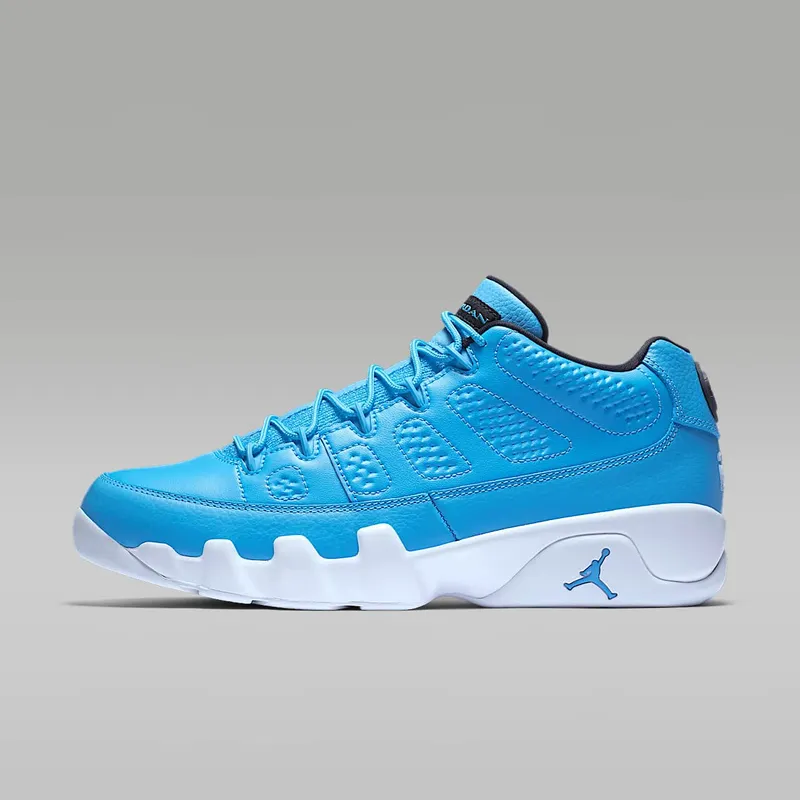 Jordan 9 Retro Low Pantone University Blue/White/Black (832822-401)