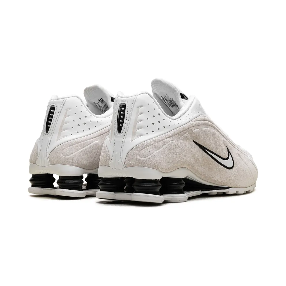 Nike Shox R4 “White Black Suede” (HQ7739-100)