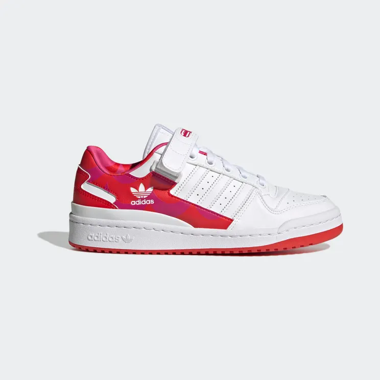adidas Marimekko Forum Low Team Real Magenta / Vivid Red / Cloud White (H00645)