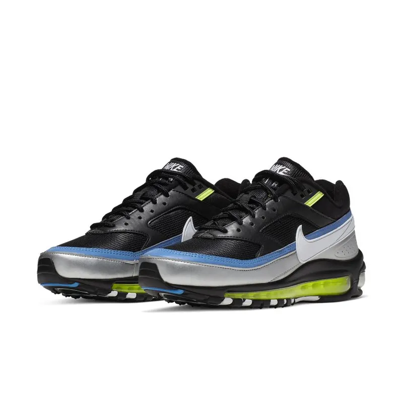 Nike Air Max 97 BW Black White Metallic Silver Black/White-Metallic Silver (AO2406-003)