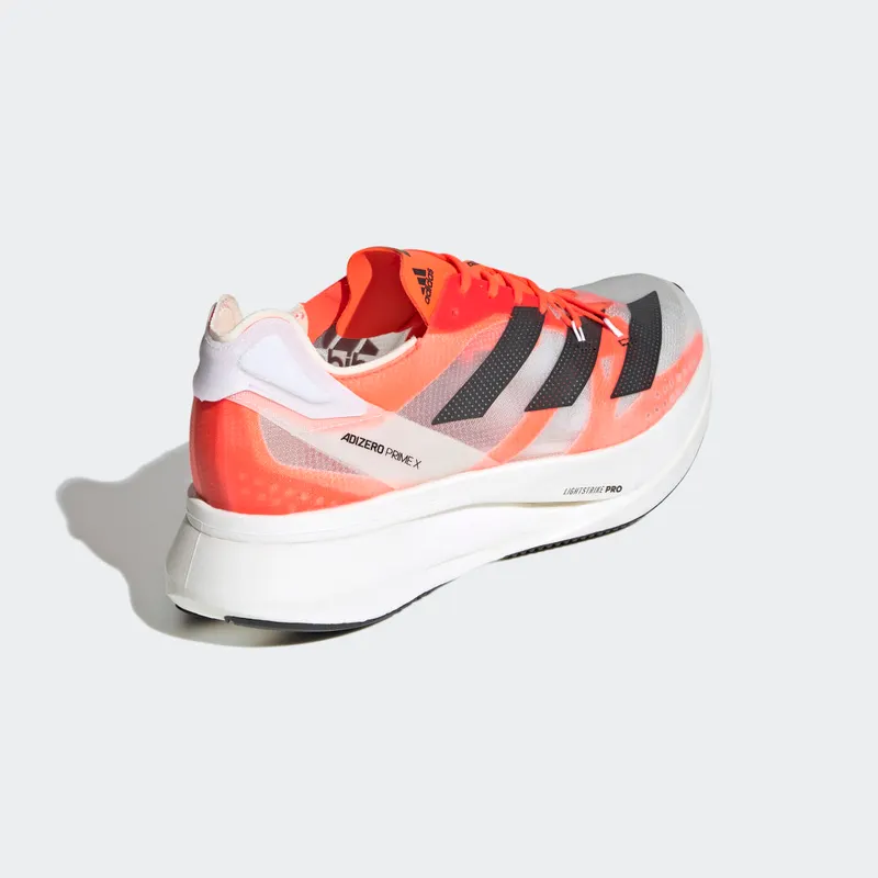 adidas Adizero Prime X Cloud White / Carbon / Solar Red (G54976)