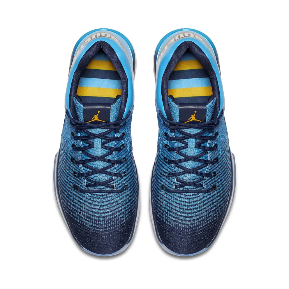 Jordan XXX1 Low Marquette University Blue/Amarillo-Midnight Navy (897564-406)