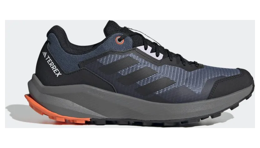 adidas Terrex Trail Rider Trail Running Wonder Steel / Core Black / Impact Orange (HR1157)