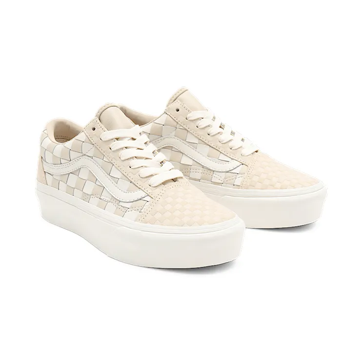 Vans Woven Old Skool Platform “Light Brown” (VN0A5KX99GY)