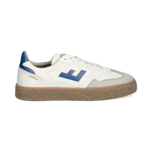 Flamingos Burela leren sneakers met logodetail – Beige (BBBLU)